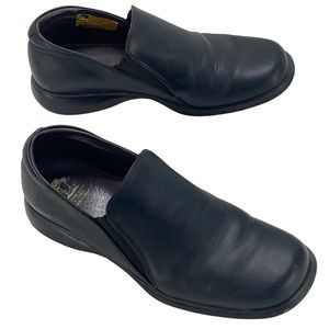 Havana Joe Leather Slip On Loafers